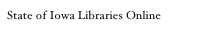State of Iowa Libraries Online